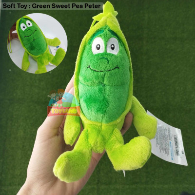 Soft Toy : Green Sweet Pea Peter